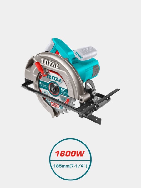 Sierra Circular 1600w 185mm Total Ts1161856 Industrial - Imagen 3