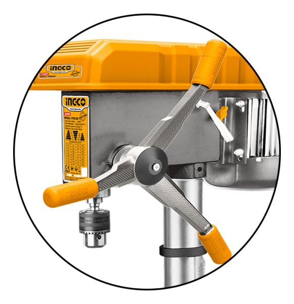 Taladro De Pie Banco 20mm Industrial 16vel 750w Ingco - Imagen 3