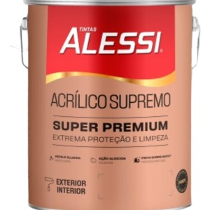Pintura Látex Acrílico Super Premium Int/ext Alessi 18l