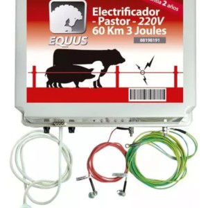 Electrificador Pastor Equus 60 Km 3 Joule - Pastor 60km
