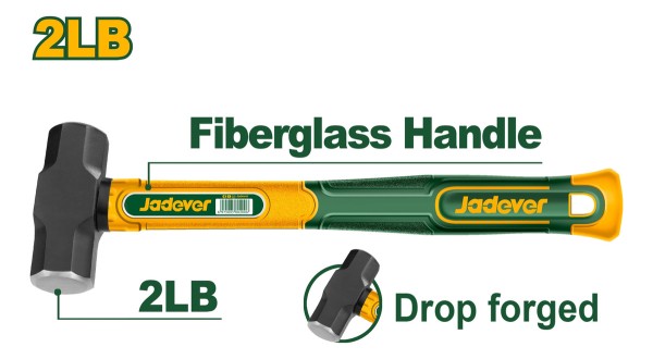 Martillo Mazo 2lb Jadever Jdhm4302 - Imagen 3