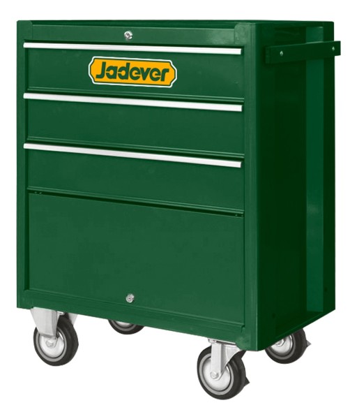 Carro Taller Gabinete Herramientas Jadever 3 Estantes Movil