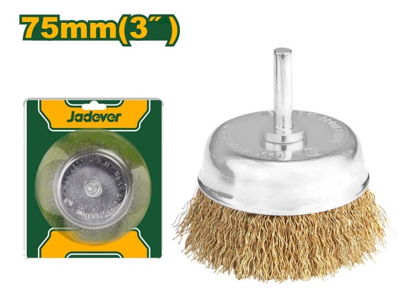 Cepillo Copa P Taladro 75mm Jadever Jdce3401 - Imagen 3