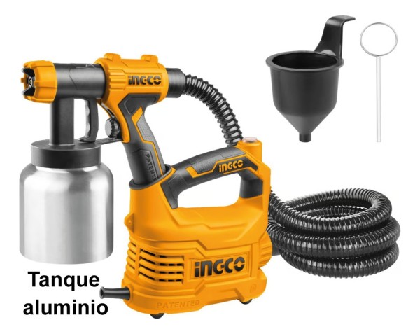 Equipo Pintar Tacho Aluminio 500w Ingco Spg5008-2 - Imagen 4