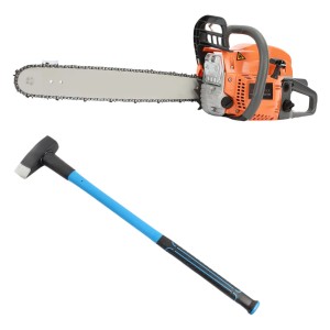 Motosierra 20 Pulgadas 52cc 2t + Hacha 700mm