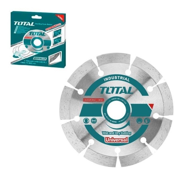 Disco Diamantado 5 125mm Total Segmentado Amoladora