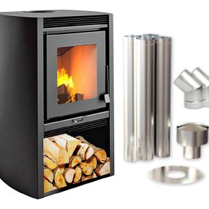 Calefactor A Leña Metávila 680 Gf Hogar 58 M2