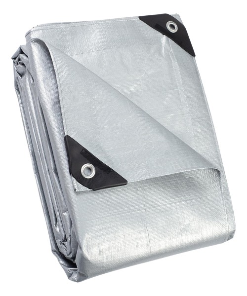 Lona Reforzada Con Protección Uv Gris 5x4 Metros Jadever