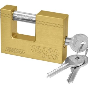 Candado Antipalanca Bronce Macizo 80mm Total Tlk32803 Elsue