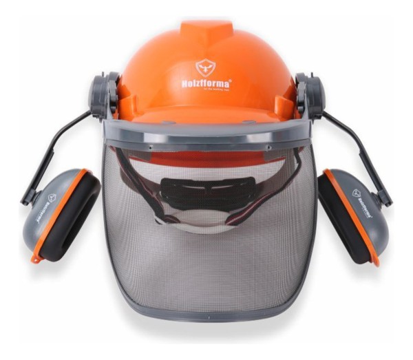Kit Seguridad Jardin Máscara + Orejera Y Casco Holzfforma - Imagen 3