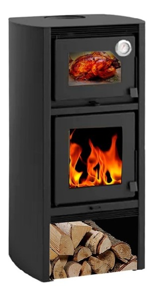 Calefactor Horno Doble Combustion Metavila Lyon 110mt2 Elsue - Imagen 3