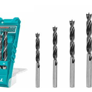Juego Mechas Brocas Para Madera De 5 Piezas Total Tacsd7056