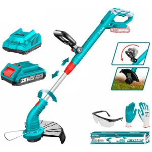 Bordeadora A Batería Litio 20v Total +bateria+cargador