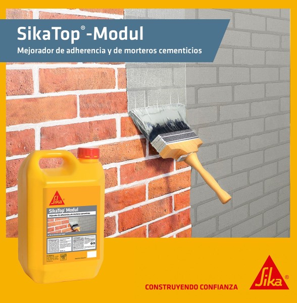 Sika Top Modul 1 Lt Mejorador Adherencia Hormigon Mortero - Imagen 2