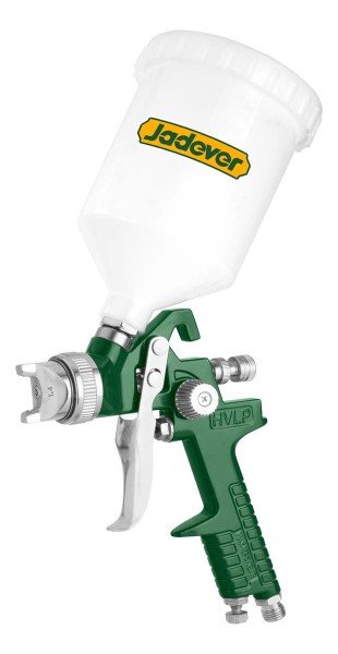 Pistola De Pintar Hvlp 600cc Tacho Plastico Jadever Jdga1506