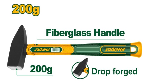 Martillo De Pena 200g Jadever Jdhm1302 - Imagen 3