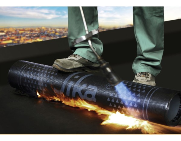 Membrana Asfaltica Sika 4mm 40kg Aluminizada Polietileno - Imagen 4