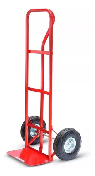 Carro De Carga Rueda Inflable Soporta 180kg Multiuso Equus