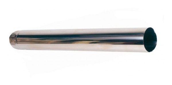 Caño Calefactor Alto Rendimiento Acero Inox 150 Mm