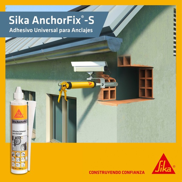 Sika Anchorfix - S Adhesivo Anclaje Quimico 300ml Universal - Imagen 7