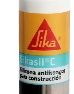 Silicona Neutra Sikasil C 300ml Blanco, Negro, Transparente