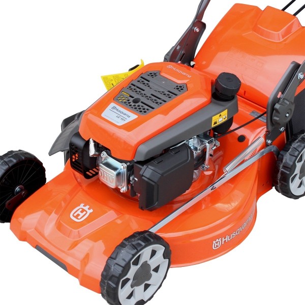 Cortadora Cesped 6hp Husqvarna Lc151 Recolector Con Freno - Imagen 4