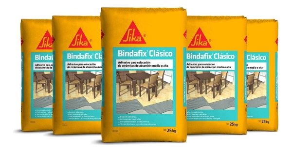Bindafix Clásico Sika Adhesivo Para Ceramicas 25 Kg - Imagen 3