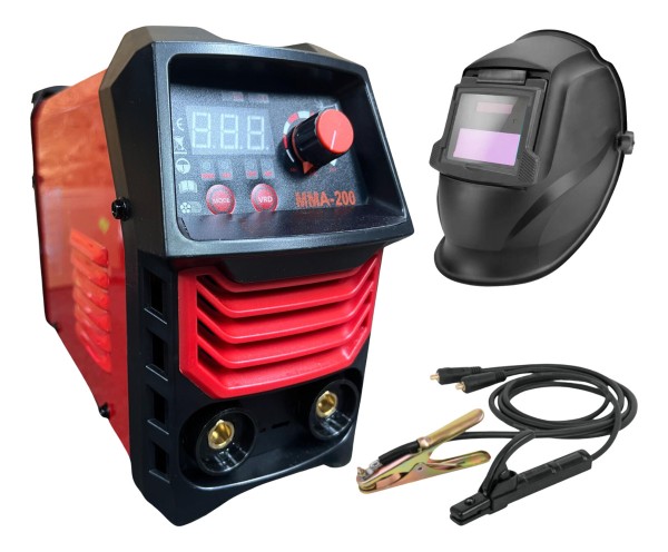 Soldadora Inverter 200a C/opcion Tig Lift + Mascara Foto - Imagen 2