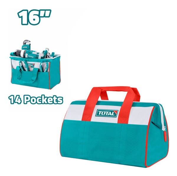 Bolso Porta Herramienta 16 Pulgadas Total Tht261625 - Imagen 3
