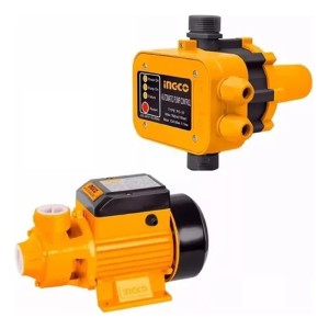 Kit Bomba Periferica 0.5hp + Press Control Automatico Ingco