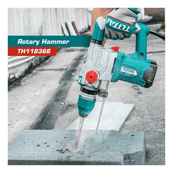 Rotomartillo Sds-plus 1800w Total Tools Th118366 - Imagen 3