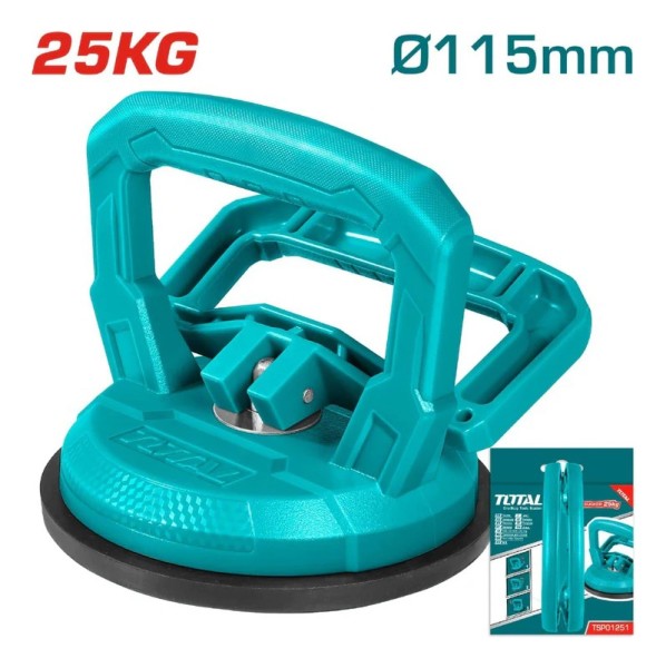 Ventosa Para Vidrio 115mm 25kg Total Tsp01251 - Imagen 3