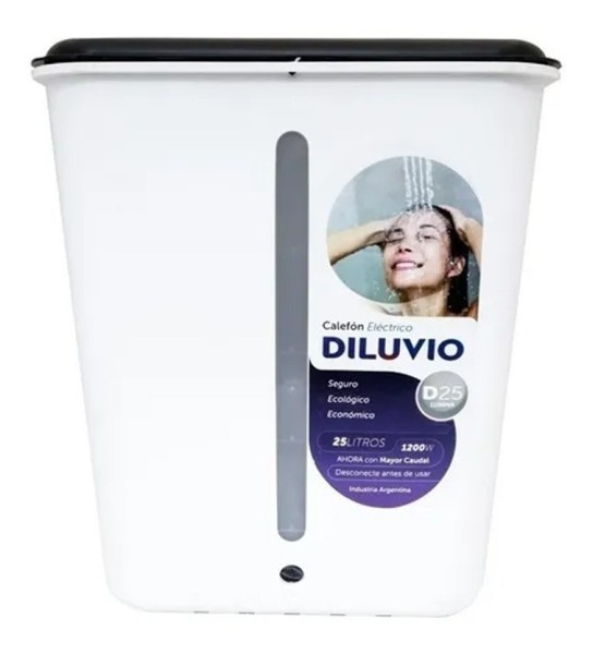 Calentador Ducha Diluvio Calefon Resistencia 1100w 25litros - Imagen 2