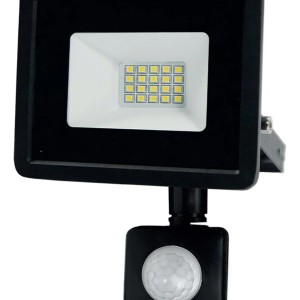 Foco Led Reflector Sensor Movimiento 20w Luz Fria Fotocelula