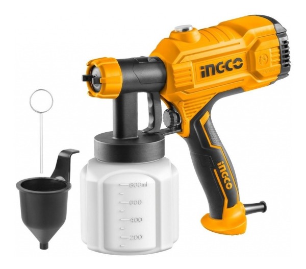 Equipo Pistola De Pintar Electrica 350w Ingco Spg3508 - Imagen 2