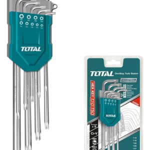 Juego De Llaves Torx 9 Piezas Total Industrial