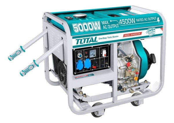Generador Diesel 5000w Total Tp50001 Arranque Electrico