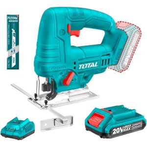 Sierra Caladora Inalámbrica Total 20v C/bateria Tjsli65081