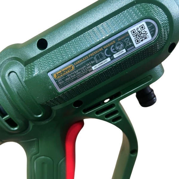 Hidrolavadora Tipo Pistola Sin Batería Jadever 20v 24.5bar - Imagen 5