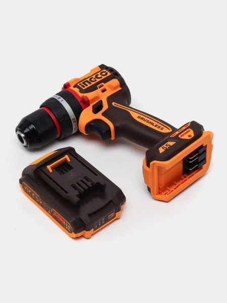 Atornillador Percutor 20v 55nm C/bat 13mm Ingco Brushles - Imagen 3