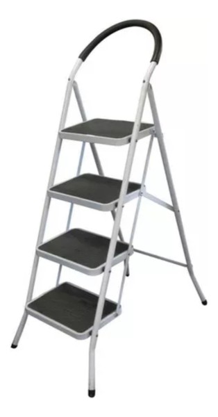 Escalera Metal Familiar Plegable Tijera 4esc 1.2m Hasta 150k - Imagen 2
