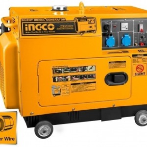 Generador Diesel Silencioso 5.0 Kw Ingco 9hp Elsue