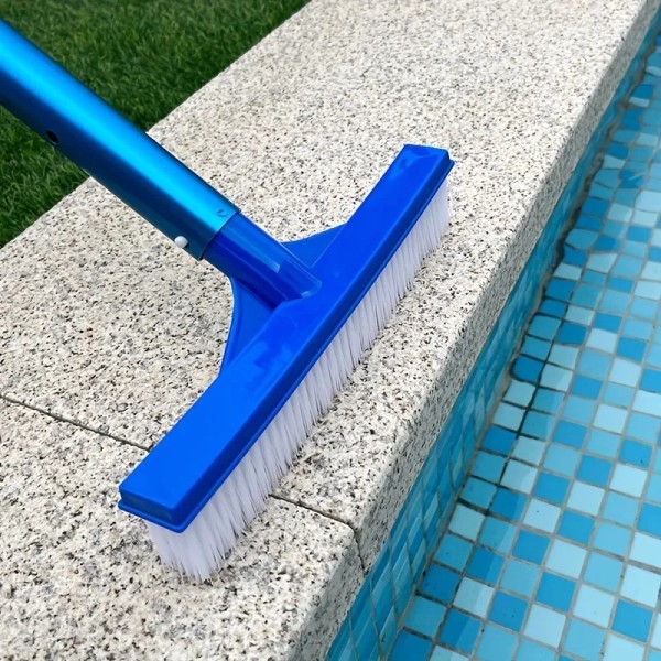 Cepillo Recto Piscina 26 Cm Piso Y Pared Profesional - Imagen 2