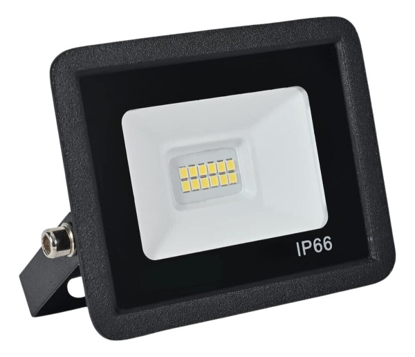 Foco Reflector Led 10w Luz Fria Blanca 6500k Intemperie Ip66