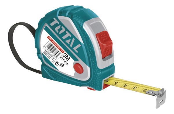 Cinta Metrica 3m X 16mm Total Tmt126031