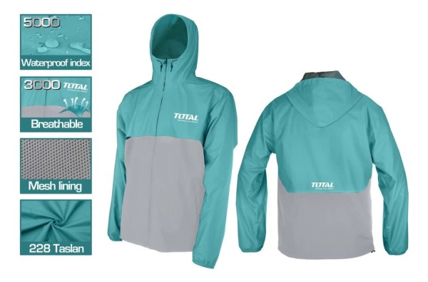 Campera Impermeable Total Talle Xxl Elsue - Imagen 2