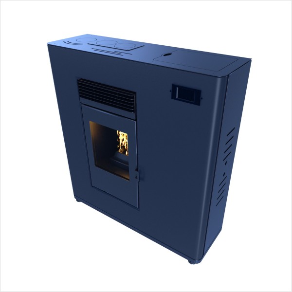 Calefactor Estufa Pellet 110m2 Canalizable 2 Zona Mas 1 Warm - Imagen 2
