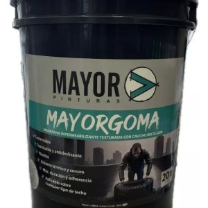 Membrana Mayor Goma 20 Kg Para Techos, Impermeabilizante