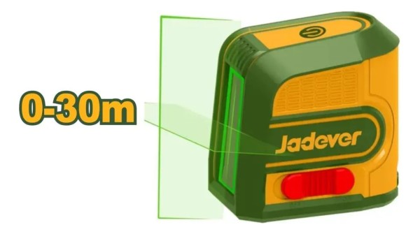 Nivel Laser Cubo Verde Autonivelante 30m Jadever 2 Líneas - Imagen 3