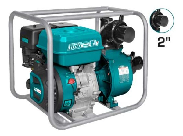 Moto Bomba Agua Nafta 7hp 550l/min Total Tp3202 - Imagen 2